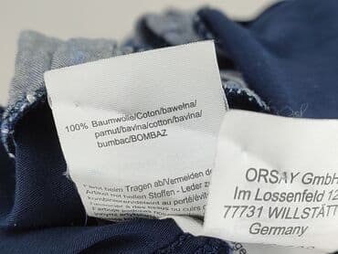 spódniczka alex biało niebieska: Orsay, Spódnica damska, rozmiar L — 7