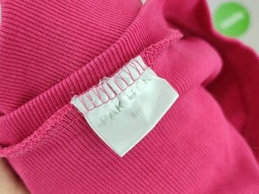 białe t shirty z czerwonem napisem: Pakuten, Футболка жіноча, розмір S — 5