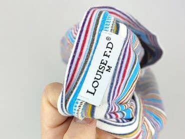 koszulka z długim rękawem w paski: Bluzka damska, rozmiar M — 4