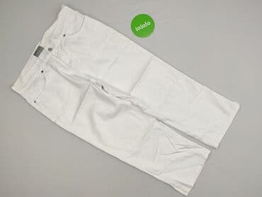 biale szerokie jeansy: Per Una, Jeansy damskie, rozmiar M — 2