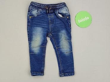 dresy crivit: Spodnie jeansowe, So cute, 9-12 miesięcy, stan - Bardzo dobry — 2