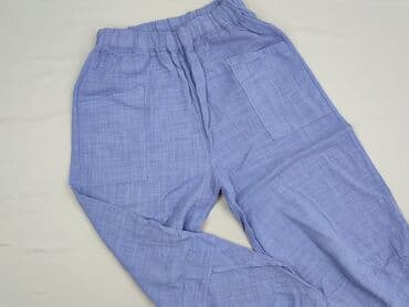 Material trousers for women, size S (EU 36) — 1
