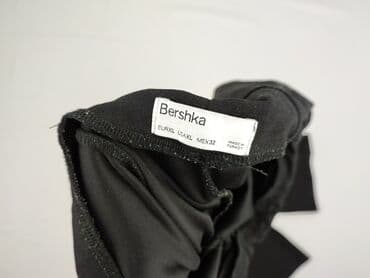 bershka spódnice czarne: Bershka, Spodnie materiałowe damskie, rozmiar XL — 4