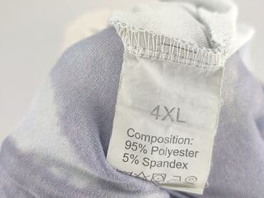 bluzki dla 70 latki: Tunika damska, rozmiar 4XL — 4