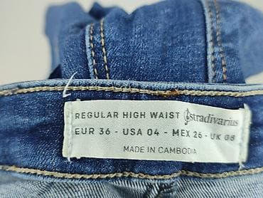 stradivarius mom: Stradivarius, Jeansy damskie, rozmiar S — 4