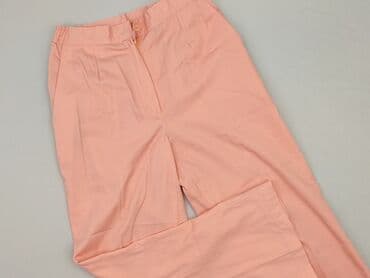 legginsy eko skóra wysoki stan: Spodnie materiałowe damskie, S — 1