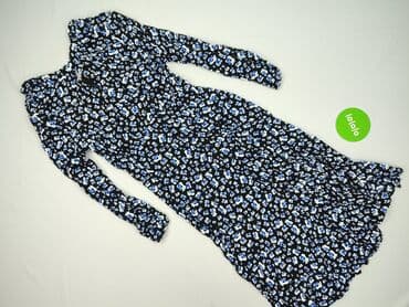 reserved czarna sukienka z bufiastymi rękawami: Sukienka damska, rozmiar L — 2