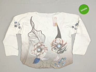 sweter w kwiaty zara: Sweter damski, rozmiar One size — 2