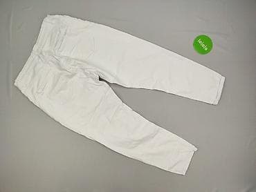 cream spodnie: Jeansy damskie, rozmiar XL — 3