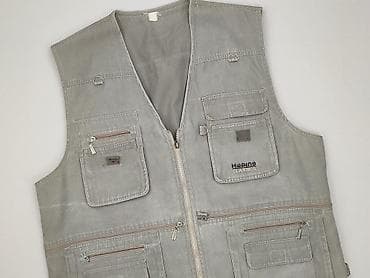 Męska kamizelka roboczo-wędkarska Heping Classics - Kolor: szary -