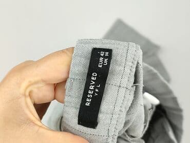 krótkie spodenki w pracy a bhp: Reserved, Spodnie materiałowe damskie, rozmiar XL — 6