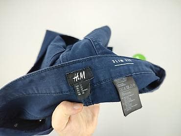 hm cargo: Męskie spodnie H&M – Slim Fit - Krój: Slim Fit (zwężane nogawki — 4