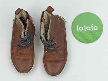 trampki wysokie na rzepy: High boots 34, Used — 2