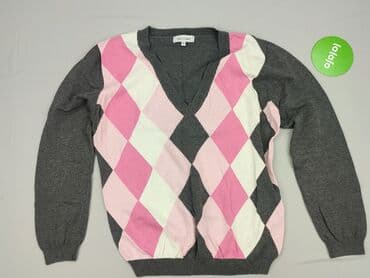 sweter w chmurki reserved: Sweter damski, rozmiar M — 2