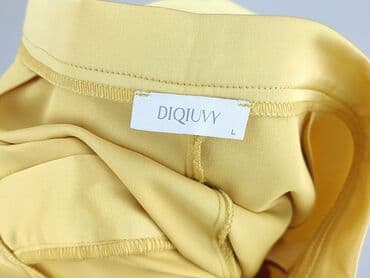 sliskie spodnie: Spodnie materiałowe damskie, rozmiar L — 4