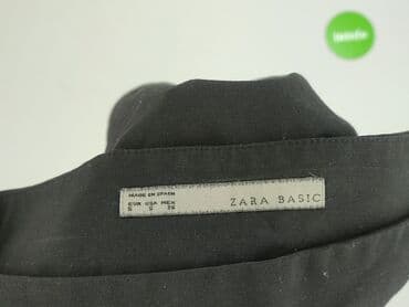 czarne spódniczka plisowane: Zara, Spódnica damska, rozmiar S — 5