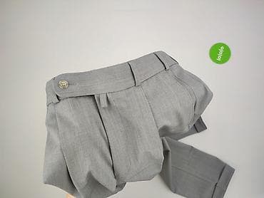 pull jeans: Męskie spodnie garniturowe MASS - Kolor: jasnoszary, delikatna — 5