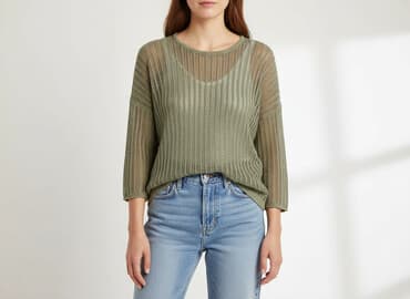 massimo dutti sweter w paski: Gina Tricot, Sweter damski, rozmiar XS — 7