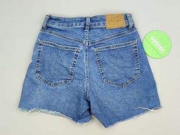 jeansy z asymetrycznym zapieciem: H&M, Szorty damskie, rozmiar S — 3