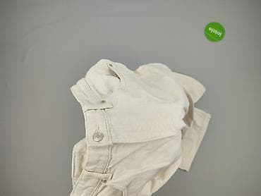 kremowe jeansy: Jeansy damskie, rozmiar M — 6