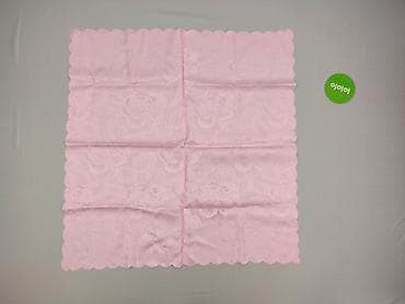 Home Decor: PL - Tablecloth 71 x 71, color - Pink, condition - Perfect — 3