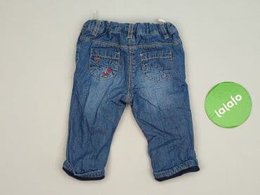 okee sukienki: Denim pants, Baby club, 3-6 months, condition - Very good — 3