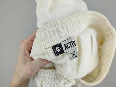 kremowe dresy: Active, Spodnie dresowe damskie, rozmiar M — 5