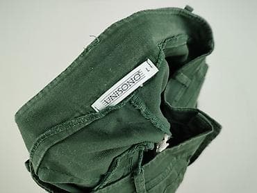 spodnie dril: Unisono, Spodnie materiałowe damskie, rozmiar L — 4