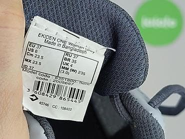 klapki ezzy: Sneakersy damskie, rozmiar 37 — 7