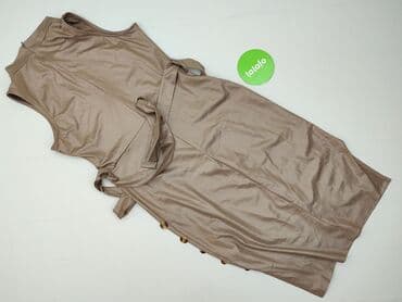 beżowe sukienki midi: Sukienka damska, rozmiar M — 3