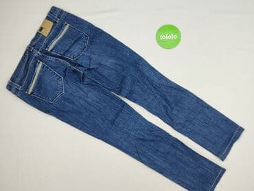 dżins tekst: Jeansy damskie, rozmiar M — 3