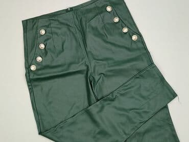 Material trousers for women, size L