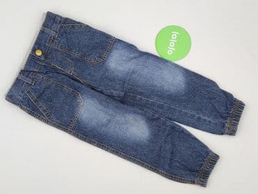 bluzki folk: Spodnie jeansowe, 4-5 lat, 110, stan - Bardzo dobry — 2