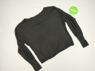 czarne bluzki w lodke: Bluzka damska, rozmiar L — 3