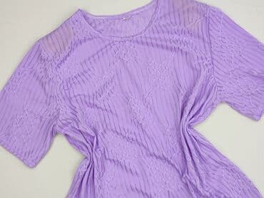 piżama w paski: Bluzka damska, 2XL — 1