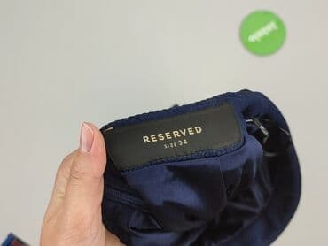 niebieska satynowa sukienka zara: Reserved, Спідниця жіноча, розмір XS — 4