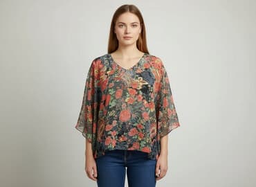 bluzki i tuniki wizytowe: Bluzka damska, rozmiar L — 6