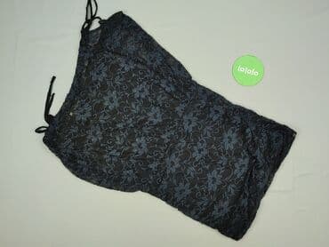 czarna sukienka i creepersy: Sukienka damska, rozmiar L — 2