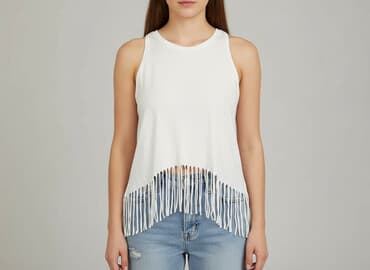 koszula damska z frędzlami: Native, Women`s top, size One size — 1