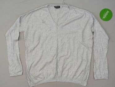 sweter z dekoltem v: Mint Velvet, Sweter damski, L — 2