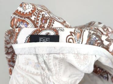 spodnie z wysokim stanem cropp: F&F, Spodnie materiałowe damskie, M — 4
