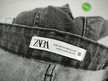 black jeans: Zara, Jeansy damskie, rozmiar XL — 4