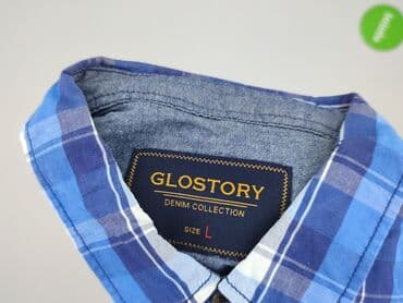 tanie garnitury poznań: Glo-Story, Сорочка для чоловіків, L — 4
