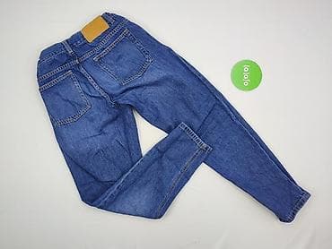 top crop zara: Spodnie jeansowe, Zara, 14 lat, 164, stan - Idealny — 3