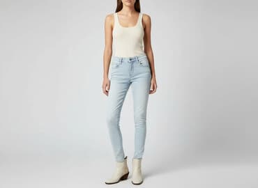 goodies jeans woskowane: Goodies, Jeansy damskie, rozmiar XS — 7