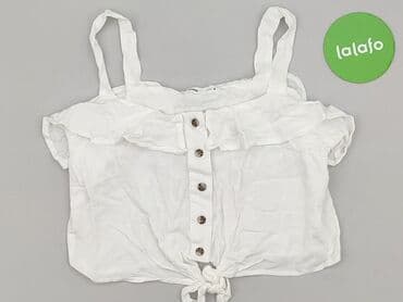 reserved top z piorami: Sinsay, Top damski, S — 2