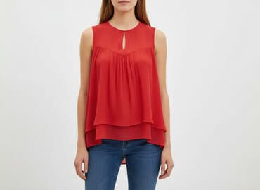 zara bluzki koszulowe: Zara, Bluzka damska, rozmiar L — 1