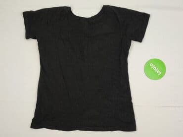 czarne koszulki damskie z nadrukiem: Футболка жіноча, розмір S — 4
