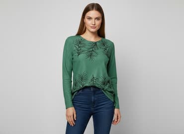 bluzki butelkowa zielen: Image, Bluzka damska, rozmiar L — 6