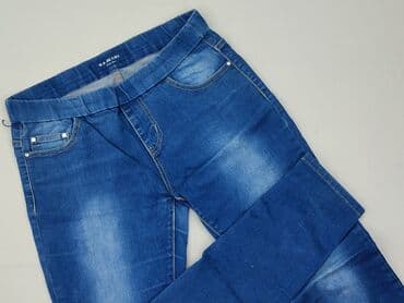 jeansy damskie z kokardkami: Jeansy damskie, rozmiar M — 1